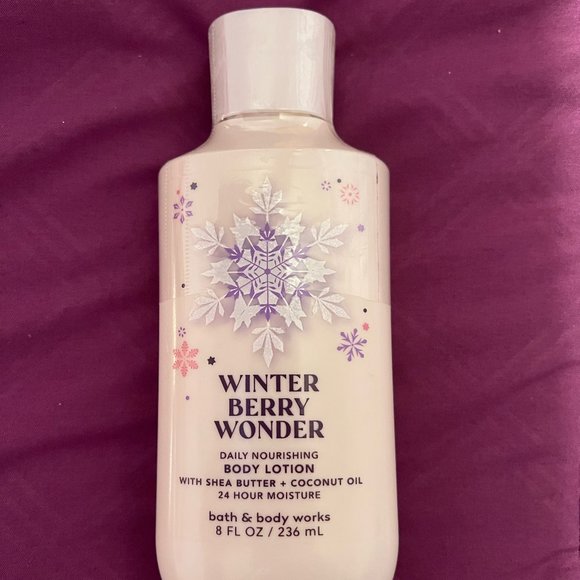 Bath & Body Works Other - Bath & Body Works: Winter Berry Wonder Body Lotion, 8 fl oz